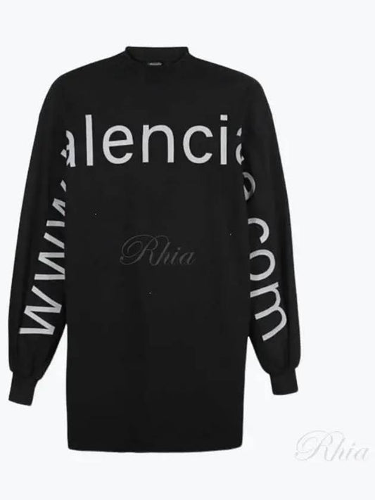 logo embroidered sweatshirt - BALENCIAGA - BALAAN 2