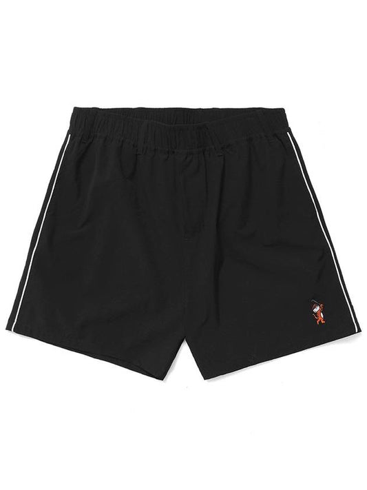 Tiger Collection Bucket Scooter Short Pants BLACK - MALBON GOLF - BALAAN 1