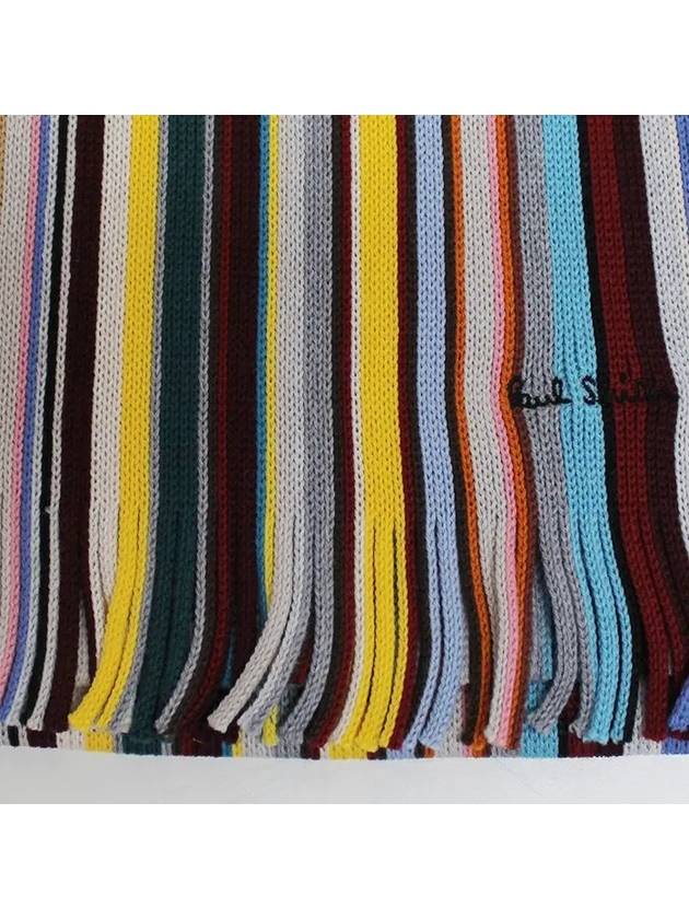 Stripe Wool Muffler - PAUL SMITH - BALAAN 4