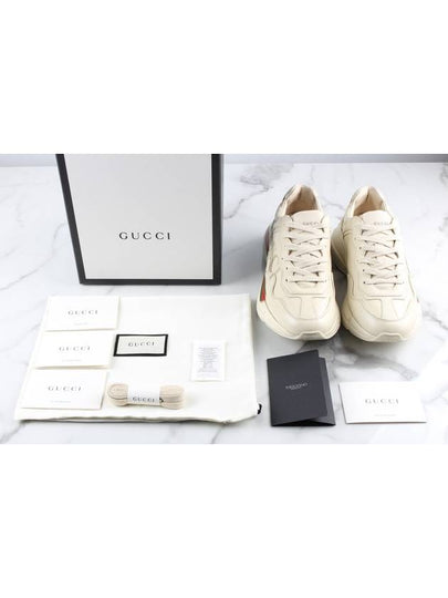 Band logo rhyton sneakers 37 5 245 - GUCCI - BALAAN 2