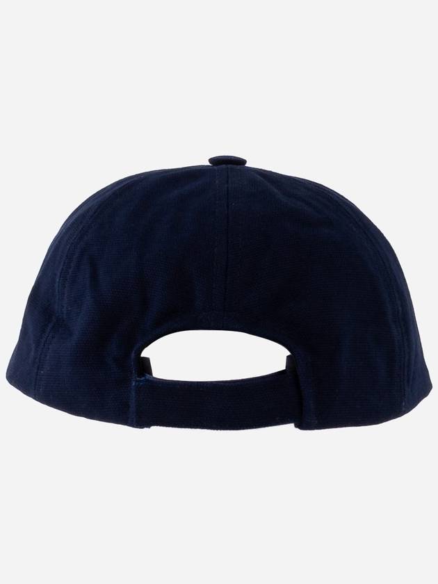 Tyron Logo Cotton Ball Cap Navy - ISABEL MARANT - BALAAN 5