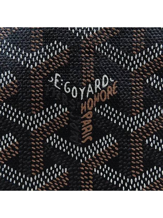 Black Tan Color Goyadin Canvas SENAT Sena PM Pouch - GOYARD - BALAAN 3