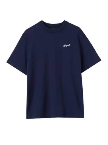 Honor Short Sleeve T-Shirt Dark Blue - AXEL ARIGATO - BALAAN 1