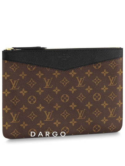 Daily Monogram Pouch Bag Brown Black - LOUIS VUITTON - BALAAN 2