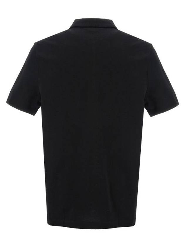 Carter Cotton Polo Shirt Black - A.P.C. - BALAAN 3