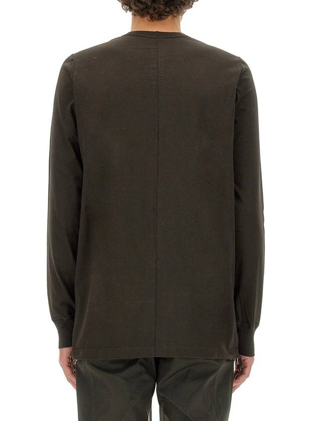 Rick Owens Cotton T-Shirt - RICK OWENS - BALAAN 3