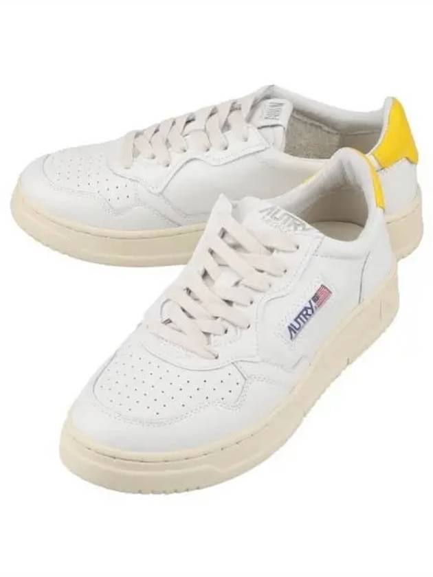 Men's Medalist Leather Low Top Sneakers White - AUTRY - BALAAN 2