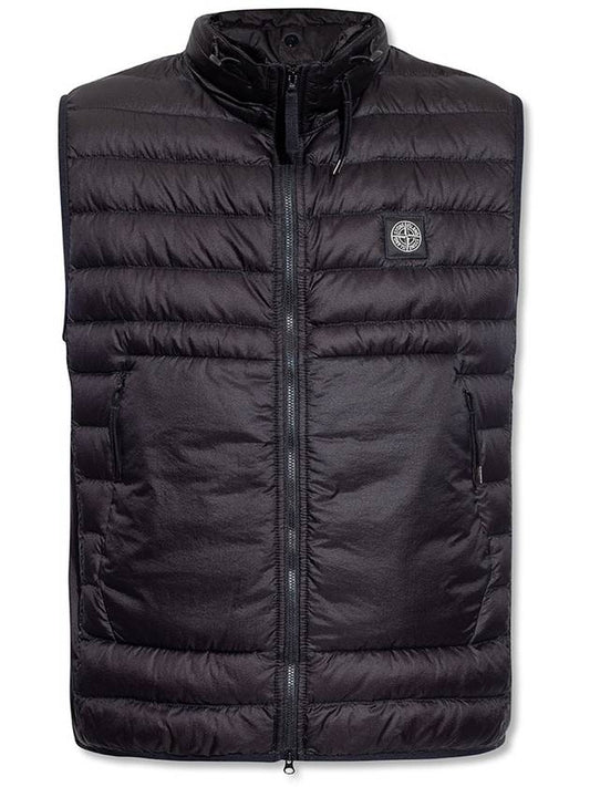 Wappen Patch Ripstone Nylon Padding Vest Black - STONE ISLAND - BALAAN 2