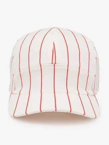 5 Panel Ball Cap OFFWHITE Off White Red Stripe MACCXSAC022VIS0107503 - SUNNEI - BALAAN 1