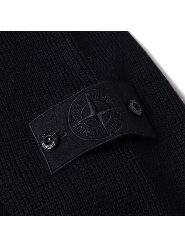 Shadow Project Wappen Patch Knit Top Navy - STONE ISLAND - BALAAN 5