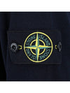 Regular Fit Crew Neck Wool Knit Top Navy - STONE ISLAND - BALAAN 6