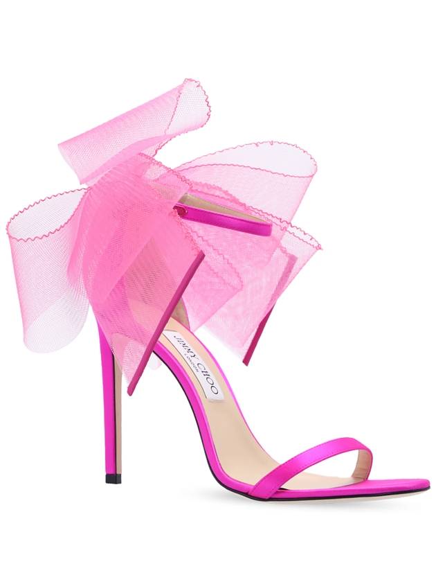 Jimmy Choo ‘Aveline’ Heeled Sandals, Women's, Pink - JIMMY CHOO - BALAAN 4