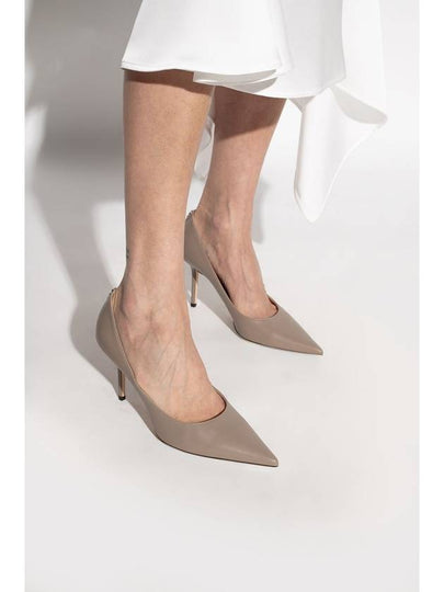 Jimmy Choo ‘Love’ Leather Stiletto Pumps, Women's, Beige - JIMMY CHOO - BALAAN 2