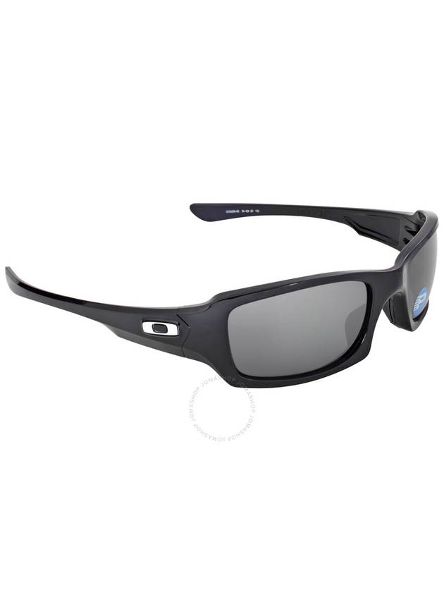 Oakley Fives Squared Black Iridium Polarized Sport Men's Sunglasses OO9238 923806 54 - OAKLEY - BALAAN 3