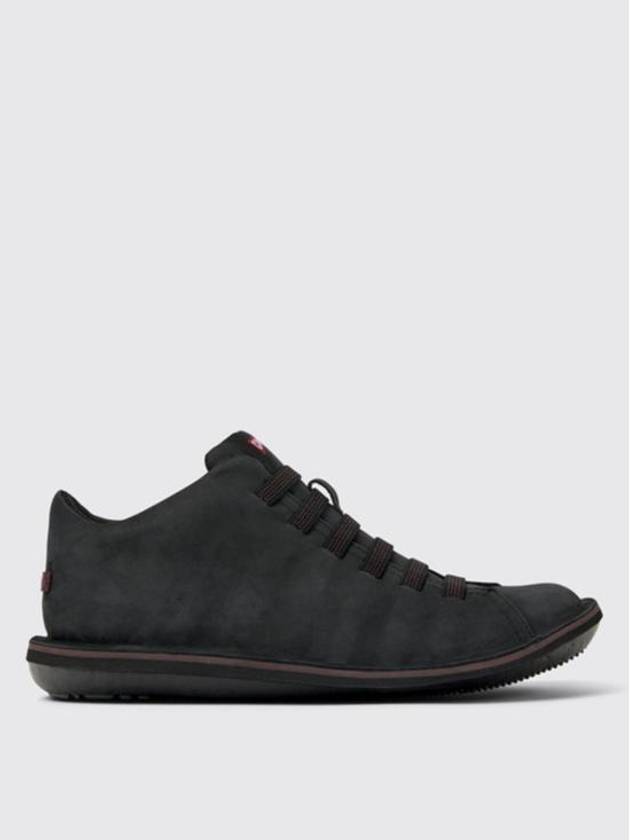 Beetle Leather Low Top Sneakers Black - CAMPER - BALAAN 1