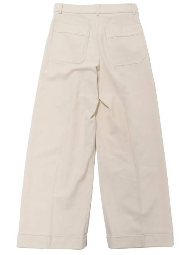 Straight Pants 21311231 001 21311231600 Ivory - MAX MARA - BALAAN 2