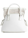 5AC Classique Micro Tote Bag White - MAISON MARGIELA - BALAAN 3