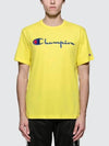 Script logo short sleeve tshirt 210972BTP - CHAMPION - BALAAN 6