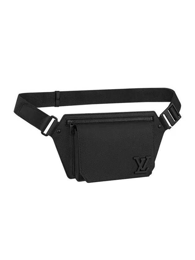 Takeoff Aerogram Sling Belt Bag Black - LOUIS VUITTON - BALAAN 1