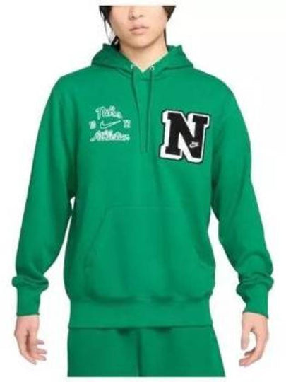 Club Fleece French Terry Pullover Hoodie Malachite - NIKE - BALAAN 2