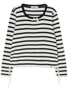 Striped shirring knit White - THE GREEN LAB - BALAAN 7