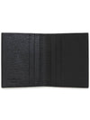 Gancini Card Wallet Black - SALVATORE FERRAGAMO - BALAAN.