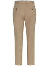 Men's Tapered One-Tuck Chino Pants Beige SW21PPA01BI - SOLEW - BALAAN 3