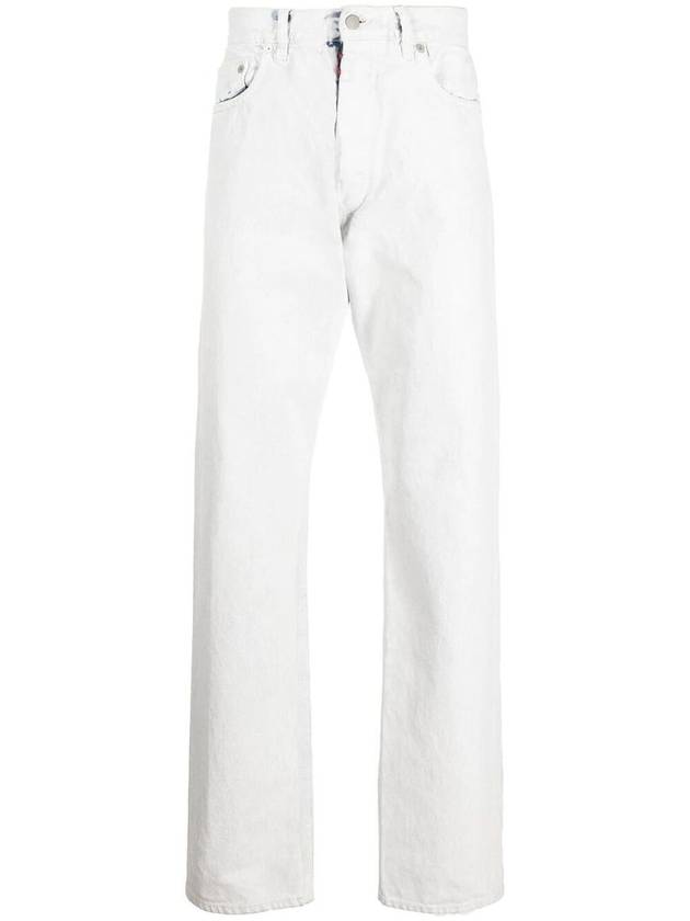 Denim Straight Pants SI1LA0002 S30561967 WHITE - MAISON MARGIELA - BALAAN 2