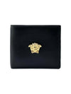 Men's La Medusa Leather Bi-fold Wallet Black - VERSACE - BALAAN 2