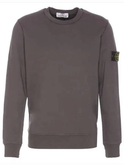 Organic Cotton Fleece Sweatshirt Grey - STONE ISLAND - BALAAN 2