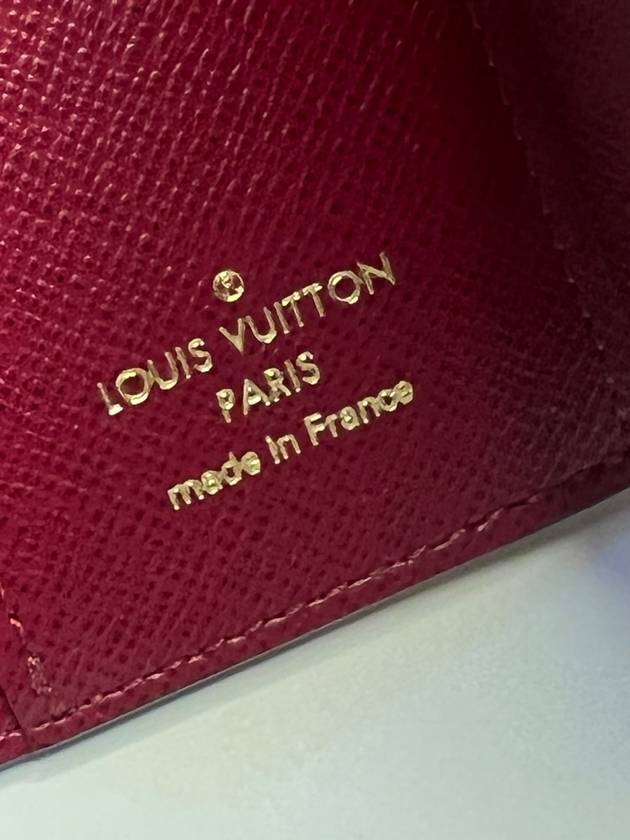 Zoe Monogram Half Wallet Red - LOUIS VUITTON - BALAAN 7