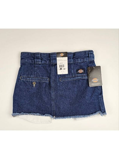 Denim Mini Skirt DW123 SK02 WOMENS 6 XS - DICKIES - BALAAN 2