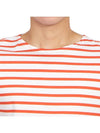 Levant Striped Sailor Short Sleeve T-Shirt Neju Sanguin - SAINT JAMES - BALAAN 7