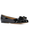 Women’s Varina Bellet Flats Black - SALVATORE FERRAGAMO - BALAAN 4