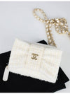 VIP Tweed Ribbon Mini Wallet - CHANEL - BALAAN 4