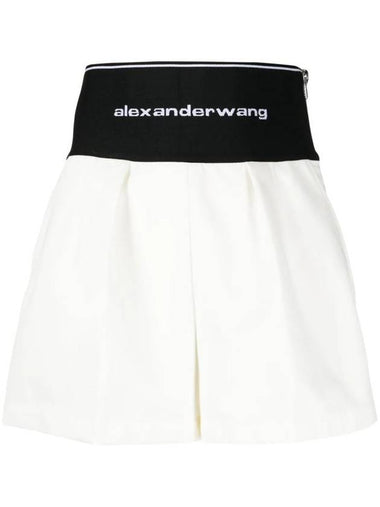 Alexander Wang Shorts With Print - ALEXANDER WANG - BALAAN 1