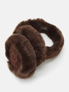 logo earmuff earmuffs dark brown 20955 for women - UGG - BALAAN 5