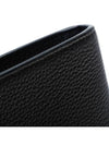 Grained Leather Gusset Clutch Bag Black - GIVENCHY - BALAAN.