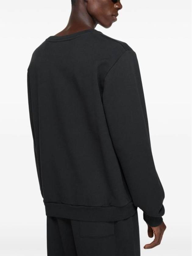 Logo Cotton Sweatshirt Black - ACNE STUDIOS - BALAAN 8