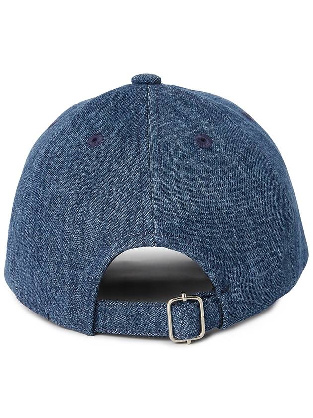 Eden Denim Base Ball Cap Navy - A.P.C. - BALAAN 4