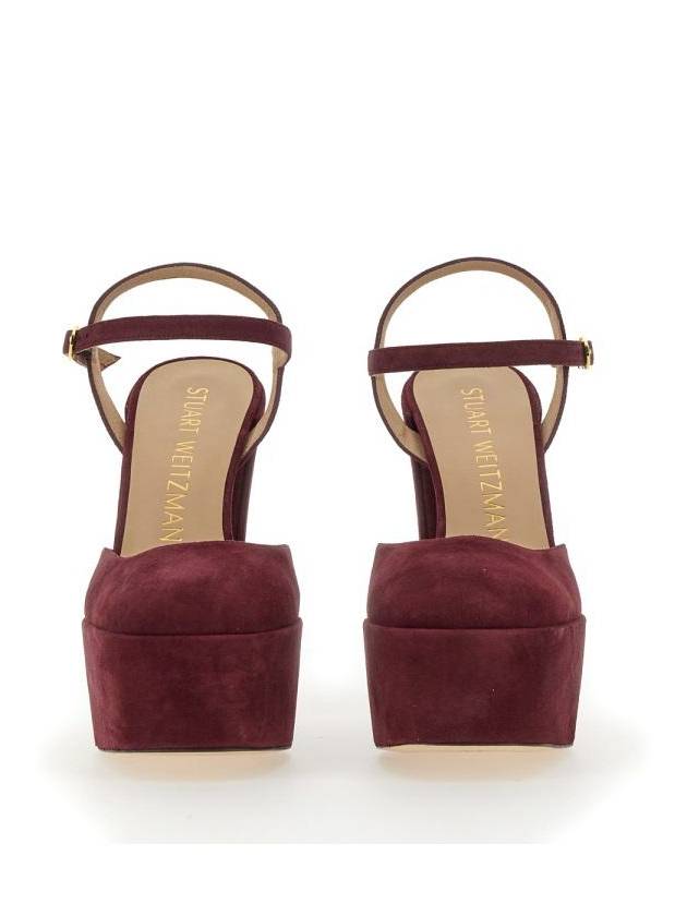 Stuart Weitzman Pump In Suede - STUART WEITZMAN - BALAAN 4