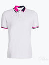 Golf TWO TONE RIB COLLAR TECH PIQU POLO G4MF23K303 SNO two-tone lip color tech pique polo - G/FORE - BALAAN 2