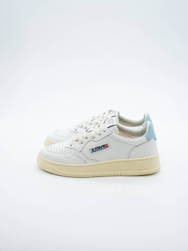 Medalist Light Blue Tab Low Top Sneakers White - AUTRY - BALAAN 2