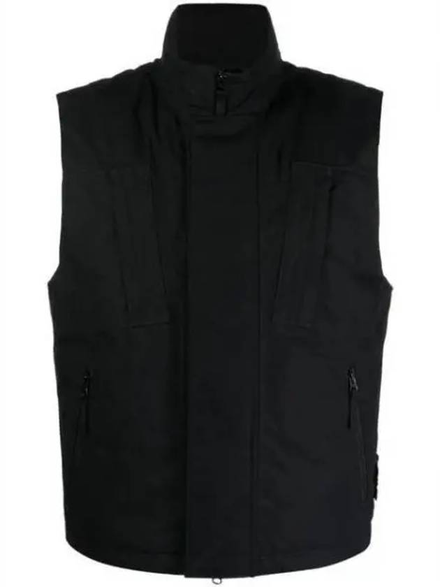 Ghost Piece O-Ventile Down Vest Black - STONE ISLAND - BALAAN 2