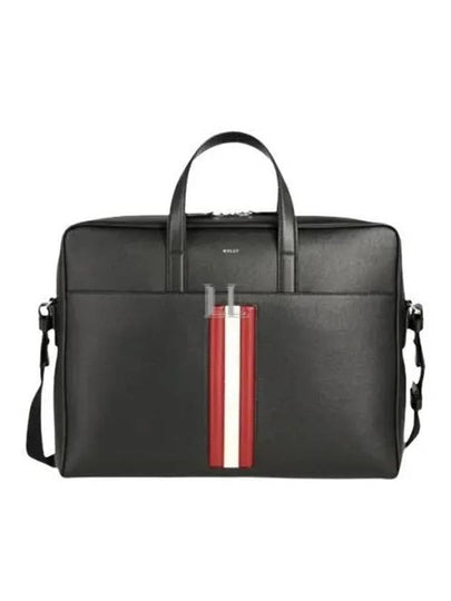 Mythos Leather Briefcase Black - BALLY - BALAAN 2