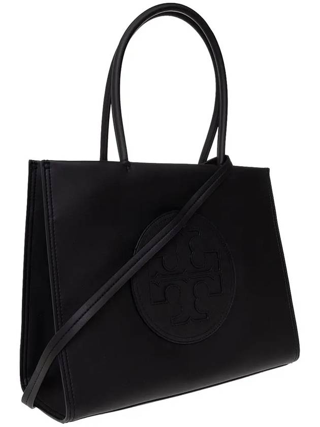 Ella Eco Small Tote Bag Black - TORY BURCH - BALAAN 4