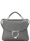 Gancini Small Tote Bag Dark Grey - SALVATORE FERRAGAMO - BALAAN 2