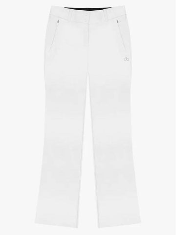 Drew Basic Semi Bootcut Pants DF41PT05WHITE - DRUH GOLF - BALAAN 1