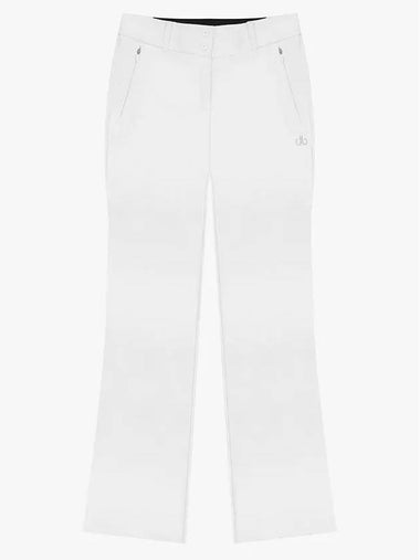 Drew Basic Semi Bootcut Pants DF41PT05WHITE - DRUH GOLF - BALAAN 1