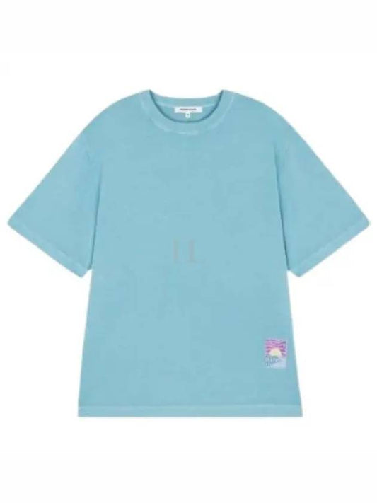 Sunrise Tag Men s Short Sleeve T Shirt MM00124KJ0119 P435 - MAISON KITSUNE - BALAAN 2